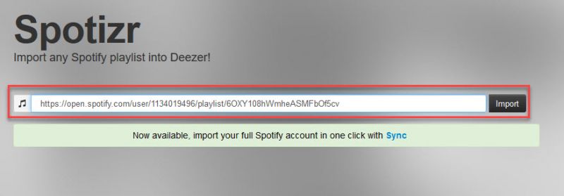 Spotizr